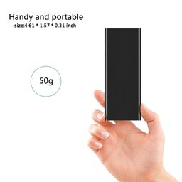 generic NVME to USB3.1 Type-C GEN2 10GBPS Enclosure M.2 PCI-E SSD Hard Disk External Drive Box M-Key SSD to USB-C Adapter (Pure Black) image 4