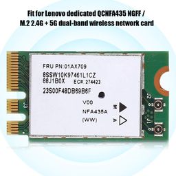 IVELECT Dual Band Network Card, Network Card Dual Band NGFF/M.2 Interface for E470 for 510S for E475 | image 2