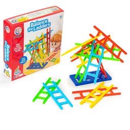 Ratnas Balance the Ladders Building and Stacking Toy - Multicolour-image-49