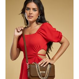Fargo Women Brown Sling Bag 2 L-image-46