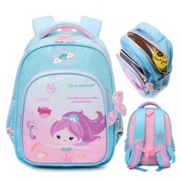 YAMAMA School Bags Cute Mermaid Backpack For Kids With Adjustable Straps Premium Design Bag For Kids Best For School Picnic Holidays  (Height 12 Inch - Multicolor)-image-85