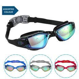 KARBD Swimming Goggles Youth with Reflective UV Protection Polarized Glasses - Assorted Colour-5