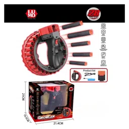 YAMAMA Growler Electric Portable Soft Bullet Gun Toys For Kids | Fun Educational Learning Kids Toys | Outdoor Sports Toys Multicolor-picture-17