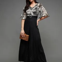 Miss Chase Printed Basic Jumpsuit image 4