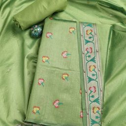 Meena Bazaar Woven Design Unstitched Dress Material-image-13