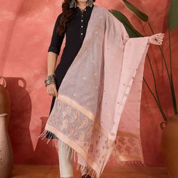 Sangria Zari Woven Design Dupatta-55