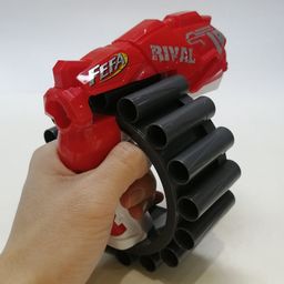 Sanjary FEFA Automatic Burst Super Shoot Soft Bullet Gun Foam Blaster Toy with Long Range Wrist Blasting  20 Soft bullet Color & Design May Vary image 3