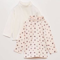 KIABI Girls Printed High Neck T-shirt-picture-55