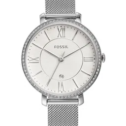 Fossil Women Off-White Textured Analogue Watch ES4627-image-49