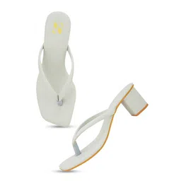 ZENVO Open Toe Block Heels image 2