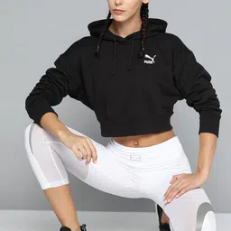 Puma Classics Crop Hooded Sweatshirt-picture-45