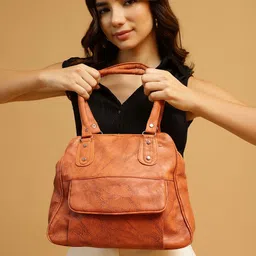Springberry Structured Handheld Bag with Tasselled-10