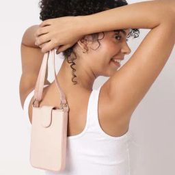 Fastrack Pink Solid Mobile Pouch-42
