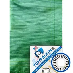 TUFFPAULIN HDPE Plastic Green Pods Home Garden Plant Grow Bags 37x14x12 inch-image-37