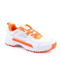 Bacca Bucci Men's WICKET WINGS Orange Cricket Shoes-picture-11