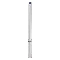 Silver 1 HP Single Phase 16 Stage V4 Oil Filled Borewell Submersible Pump Set, SSO2N-1016-image-9