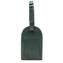 Tohl Kiel Green Leather Solid Key Tag-17