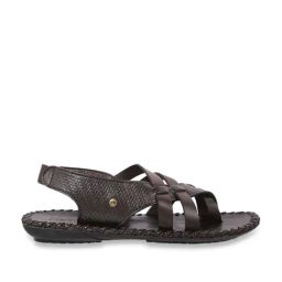 Metro Men's Brown Toe Ring Sandals-picture-10