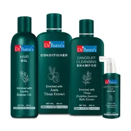 Dr. Batra's Anti Dandruff Hair Serum, Conditioner, Hair Oil & Dandruff Cleansing Shampoo-47