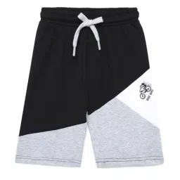 Under Fourteen Only Boys Multicolor Textured Shorts-image-62