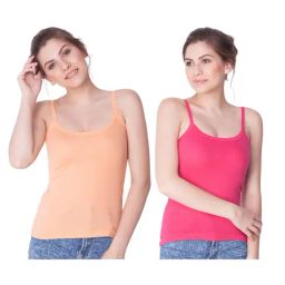 Dollar Missy Orange & Pink Camisole Pack of - 2-picture-6
