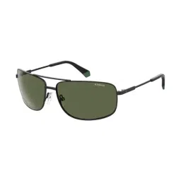 Polaroid Polar Green Rectangular Sunglasses for Men-image-95