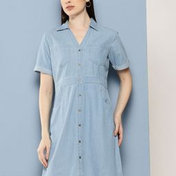 Chemistry Denim Shirt Dress-picture-19