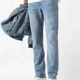 Van Heusen Blue Cotton Slim Fit Jeans-picture-47
