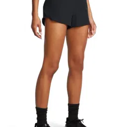 UNDER ARMOUR Black Solid Shorts-image-12