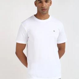 Calvin Klein White Regular Fit T-Shirt-image-51