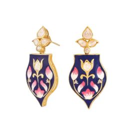 Kicky & Perky Wedding Bliss 925 Sterling Silver Earrings For Women-image-65