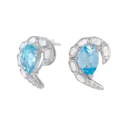 Kicky & Perky Wedding Bliss 925 Sterling Silver Earrings For Women-image-66
