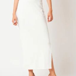 Globus Off White Midi Skirt-image-84