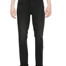 Integriti Charcoal Black Skinny Fit Jeans-image-97