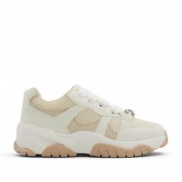 Call It Spring Women's Jaydee White & Bone Sneakers-33