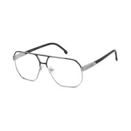 Carrera Matte Black Dark Ruthenium Aviator Eyewear Frames for Men-picture-44