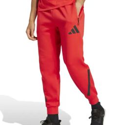 Adidas Red Regular Fit Sports Joggers-image-46
