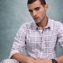 R.Code by The Roadster Life Co. Checked casual Shirt-picture-34