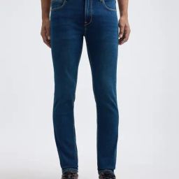 Pepe Jeans Navy Skinny Fit Jeans-image-75