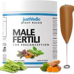 TEACURRY Justvedic Male Fertili Drink Mix To Boost Fertility and Increases Count (1 Month Pack,200g)-image-14