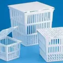 Tarson 180030 Polypropylene 230x230x230 mm Test Tube Basket With Cover-picture-24
