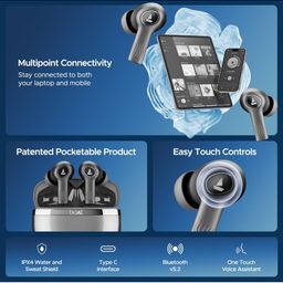 boAt Nirvana Ion ANC Wireless Earbuds with Active Noise Cancellation Earbuds image 4