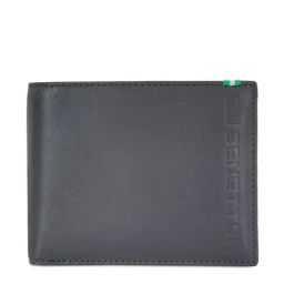 United Colors of Benetton Ridge Grey Leather Solid Bi-Fold Wallet-30