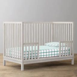 The Baby Atelier 100% Organic Square  Green  Fitted Crib Sheet-image-2