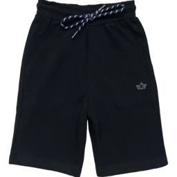 Gini & Jony Kids Black Solid  Bermudas-image-20