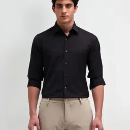 Arrow New York Black Slim Fit Shirt-picture-14