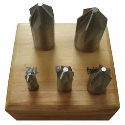 Westward Countersink Set 82 Degrees 5 High Speed Steel Bright, 21ML13-image-3