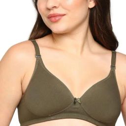 BLOSSOM Olive Medium Coverage Everyday Bra-picture-41