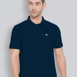 Lux Nitro Navy Regular Fit Polo T-Shirt-image-84