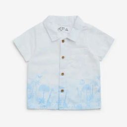 HOP Baby by Westside White Nature-Inspired Cotton Shirt-image-59